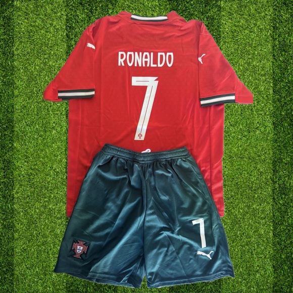 Nike Other - New Puma Ronaldo Portugal 2025/2026 Home Kids Set, Unisex